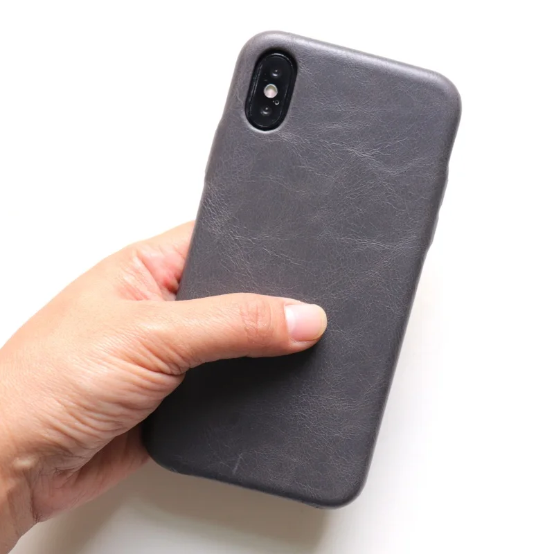 Ультра тонкий чехол высокого качества для Iphone X дизайн задняя крышка Мода Роскошный чехол для телефона для Iphone x Настоящая Натуральная Кожа