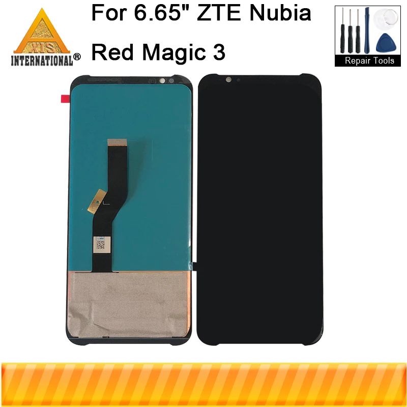 

Original LCD Display For 6.65" ZTE Nubia Red Magic 3 NX629J Axisinternational LCD Display Screen+Touch Panel Screen Digitizer