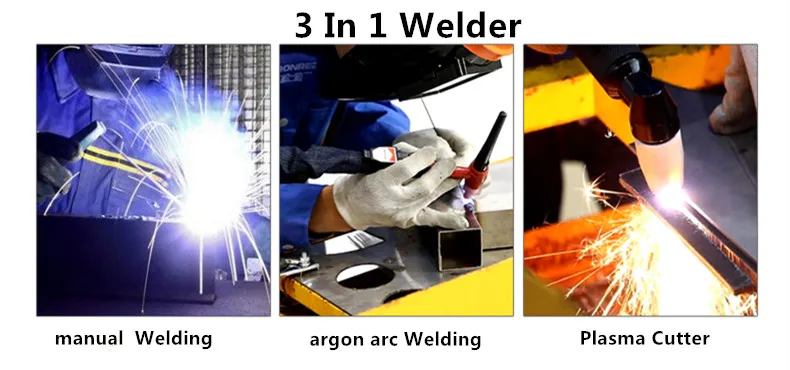 220 В дуговой плазменный резак, сварочный аппарат CT520 TIG/MMA 3 в 1 Сварщик+ аксессуары плазменной резки режущий инвертор DC сварщик