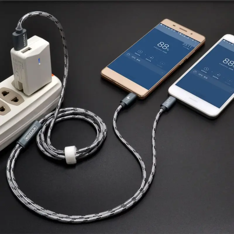 USB 2,0 Тип A Мужской Двойной USB C Тип C сплиттер папа-папа Y кабель передачи данных для быстрой зарядки шнур для samsung huawei Xiaomi Oneplus htc zte
