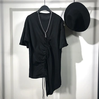 

Owen seak Men Casual T Shirt Cotton Gothic Style Tops Men's Clothing High Street Tops Tees Summer Men Hip Hop Black T Shirt