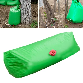 

Efficient Adjustable With Nozzle Garden Watering Bag Useful Drip Irrigation Tree Plant Slow Release PVC Time Saving Reusable