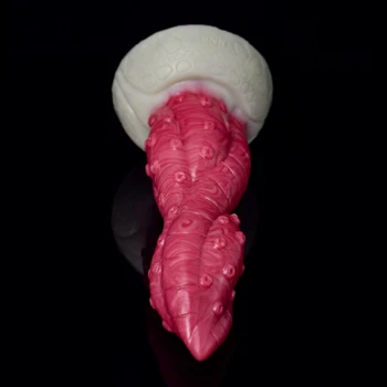 GEEBA NEW Octopus Tentacle Fantasy Dildo Animal Anal Plug Prostate Massager Sex Products For Women Men Orgasm Anus Beads 6
