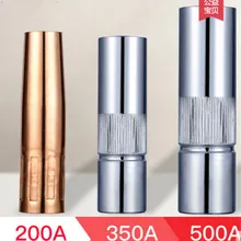 Запасные части для ружья газосварочное оборудование сварочный пистолет сопло Защитная крышка пистолет намордник красная медь 200a 350a 500a