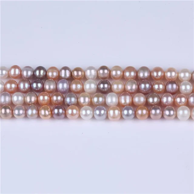 APDGG Mixed Color 9-10mm Potato Fresh Water Pearl Strands: A DIY Jewelry Enthusiast s Dream