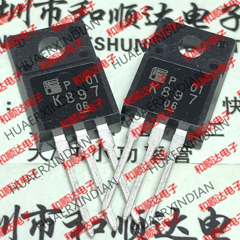 5 шт., новые оригинальные кнопки 2SK897-MR K897 TO-220F 550V 4A