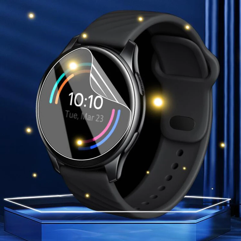 5Pcs Soft Tpu Clear Pellicola Protettiva Smartwatch Guard Per Oneplus Watch Full Lcd Screen Protector One Plus Smart Watch Cover