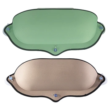 

Cat Hammock Bed Mount Window Pod Lounger Suction Cups Warm Bed for Pet Cat Rest House Sun Wall Bed Soft Ferret Cage