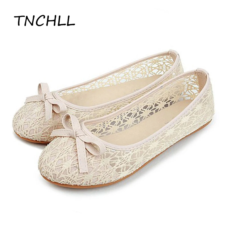 

Summer Fashion Women Shoes Ballet Flats Slip On Cut Outs Flat Outdoor Sweet Hollow Female Casual Shoes SE5063