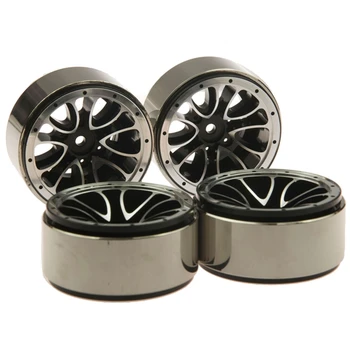 

4PCS 1.9 Inch Alloy Heavy Duty Beadlock Wheel Rims Set for 1:10 RC SCX10 D90 CC01 TRX4