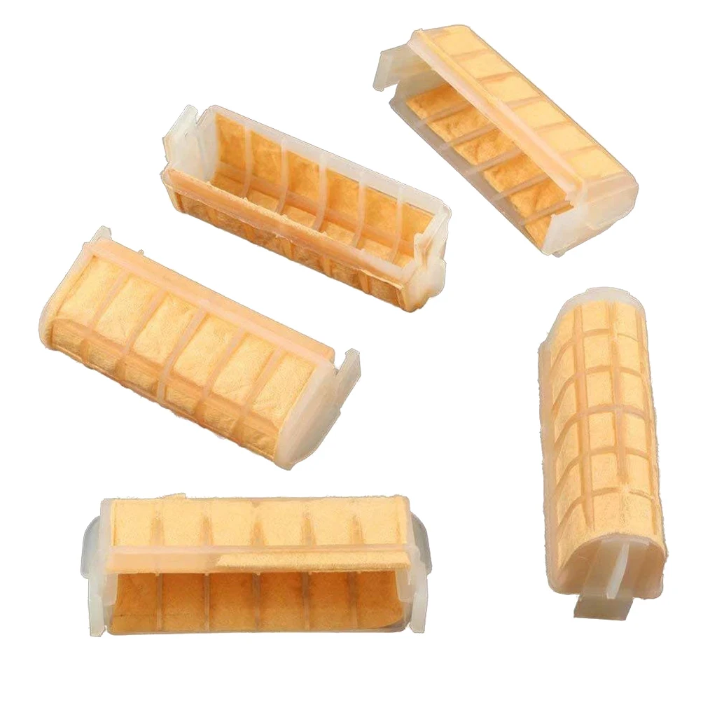 STIHL Chainsaw Air Filter Replacement Part Fits MS250 MS230 MS210 023 025 250 230 210, 5 Pack, Yellow, 9x3x4cm