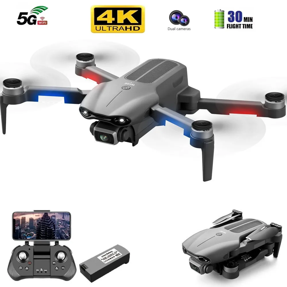 2021 New GPS Dron WIFI FPV With Wide Angle HD 4K Camera  Foldable Arm RC Quadcopter Drone  Follow Me 30 Minutes Flight Time
