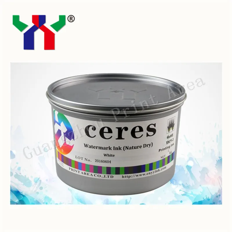 

Offset white watermark ink,1kg.can