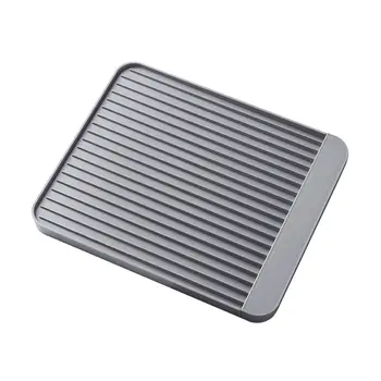 

Diatom Mud Drain Rack Kitchen Plastic Dish Drainer Tray Large Sink Drying Rack Worktop Organizer Drying Rack for Dishes