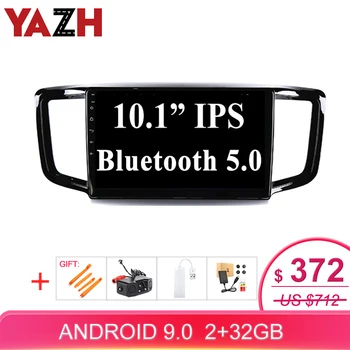 

YAZH Android 9.0 Pie Car Headunit Multimedia For Honda Odyssey 2015 2016 2017 with 10.1" IPS HD 1024*600 Display/ Mirror Link
