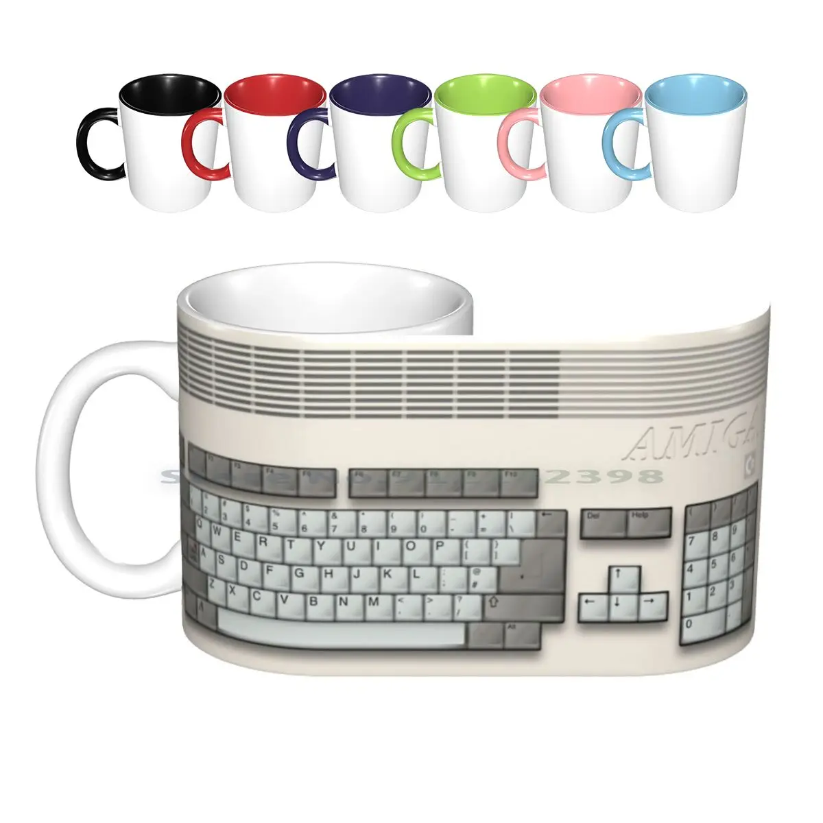 A500 Tazze In Ceramica Tazze Da Caffè Tazza Da Tè Al Latte Commodore Amiga A500 16 Bit Boing Retro Retrogaming Regalo Vintage Di Tendenza Creativa