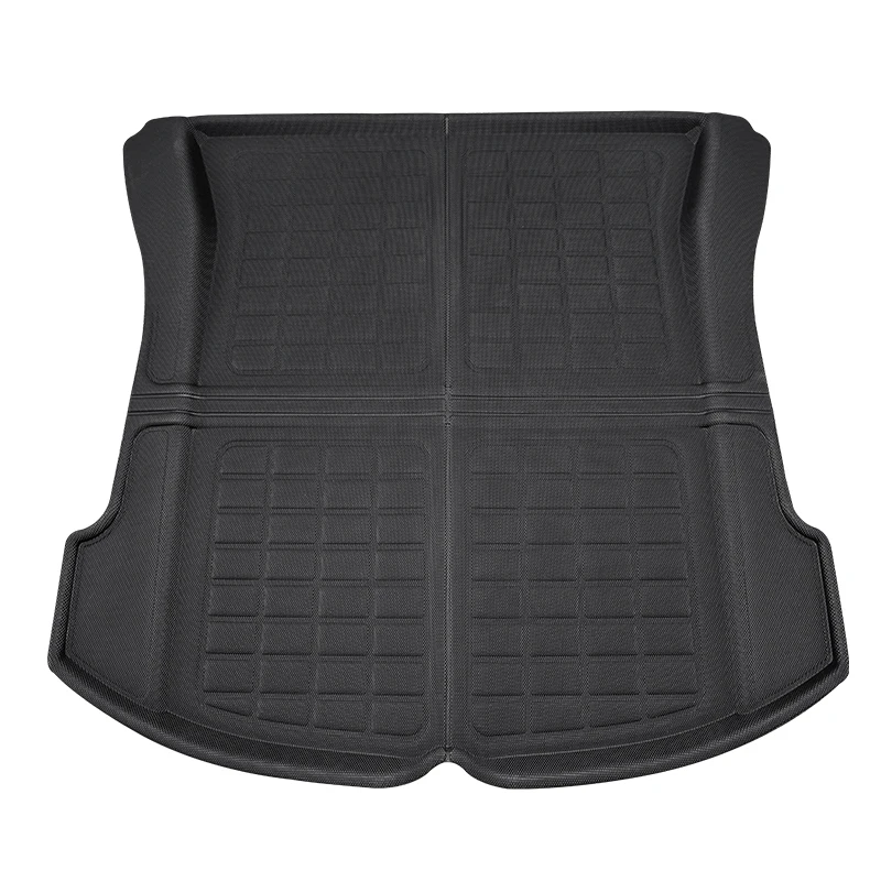US $66.74 vxvb New For Tesla Model 3 2021 Accessories Car Trunk Model Three Mat Rear Cargo Tray Trunk Waterproof Protective Pads Accessory