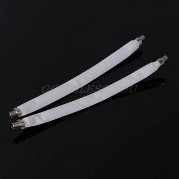 

2Pcs Window Flat F Connector Cable Coax Coaxial RG6 RG-6Door TV Satellite Drop Shipping