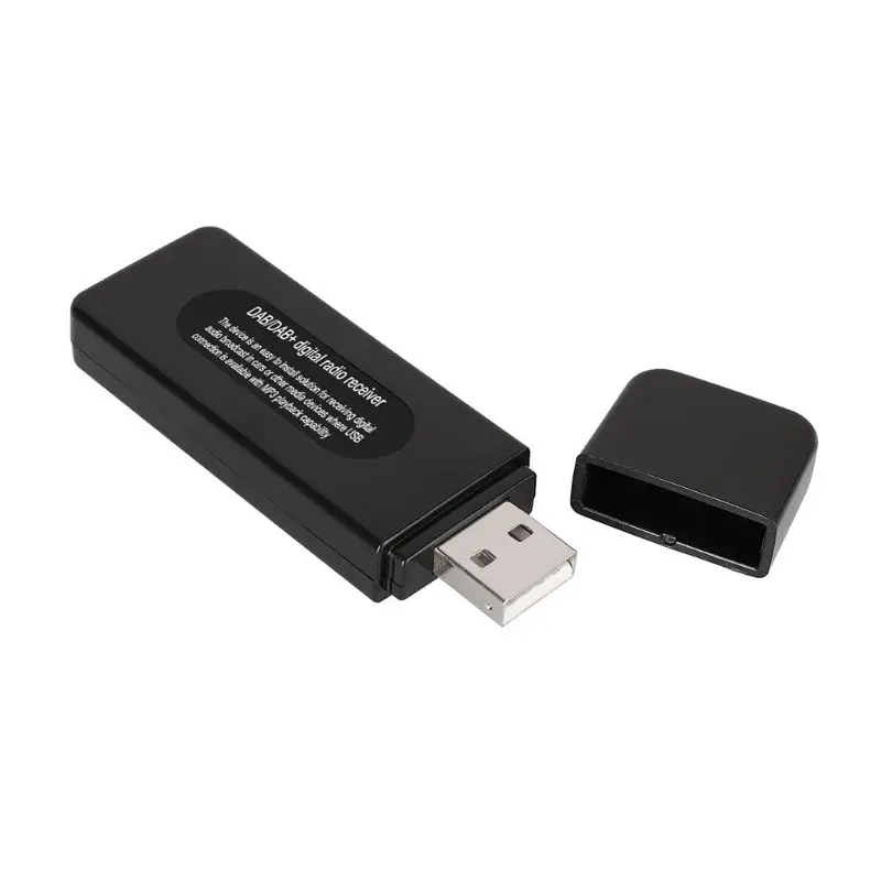 Универсальный USB Интерфейс автомобиля dab цифровой радио аудио ресивер FM-передатчик с антенной W91A