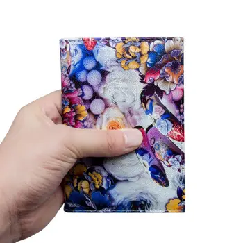 

Fashion PU Leather Passport Case Holder Travel ID Credit Card Cover Protector