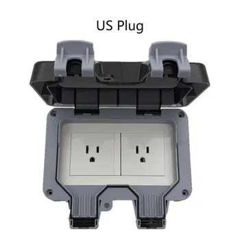 

IP66 US Outdoor Waterproof Socket Box Outdoor Waterproof Wall Switch Socket Bathroom Waterproof Wall Switch Socket
