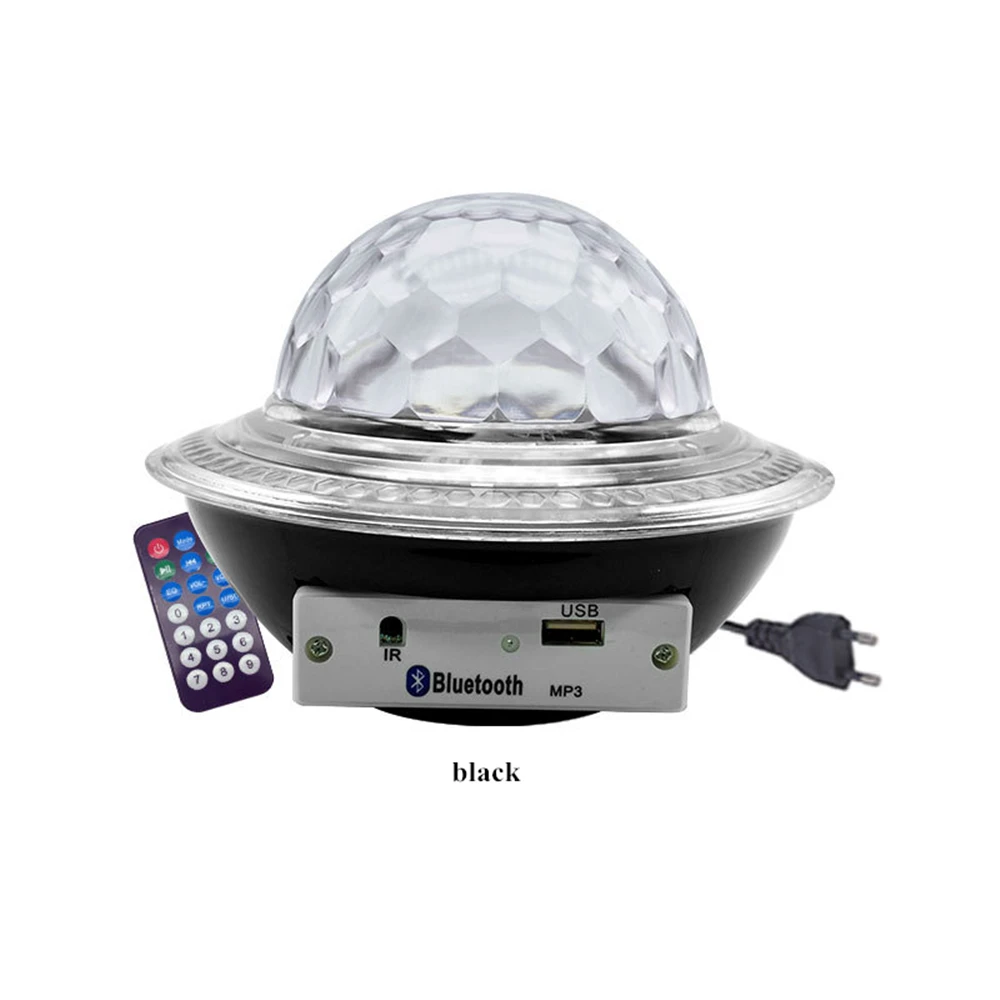 

Disco Light Mini Led Crystal Magic Ball Stage Lighting Effect UFO Bluetooth Speaker Home Atmosphere Light Professional Stage Bar