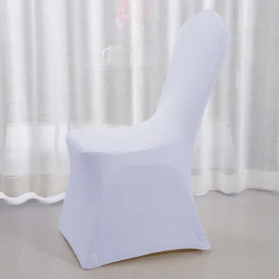 330g Thicken Modern Wedding Chair Cover Spandex Stretch Elastic Banquet Chair Covers Dining Seat Hotel Chair Covers Outdoor - Цвет: 12