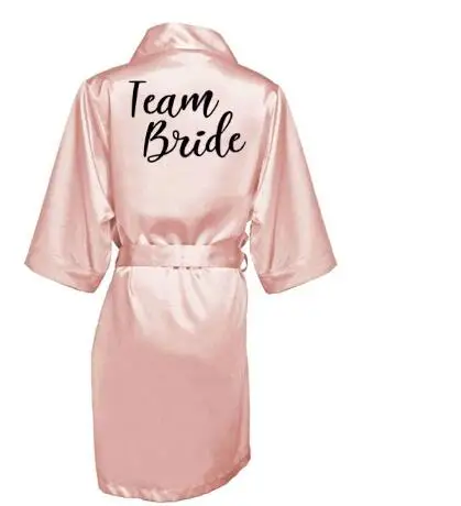 pink team bride