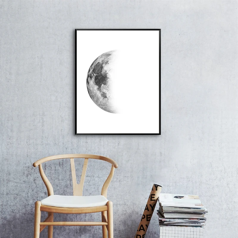 Moon-Phases-Print-Grey-Moon-Poster-Moon-Watercolor-Art-Canvas-Painting-Bedroom-Wall-Picture-for-Living (2)