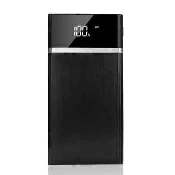 

Ultra-thin digital display light double usb alloy mobile power Huge Capacity Power Bank 8000mah Charger