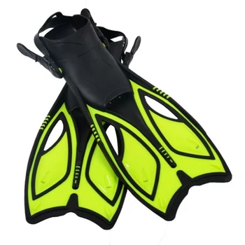 

1pair Long Flippers Adult Kid Underwater Water Sport Diving Fin Non Slip Outdoor Adjustable Strap Professional Swimming Silicone