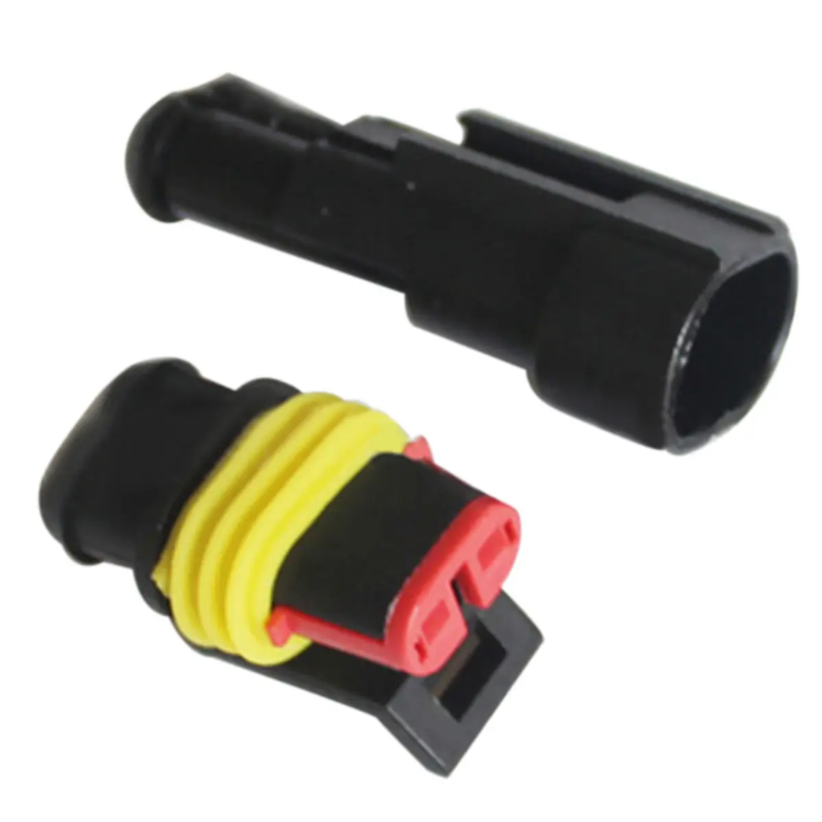 

Auto Connector Insulated Motorcycle Cord End Boat Automotive Vehicle Plastic Black 15 12A 2/3/4 Pins