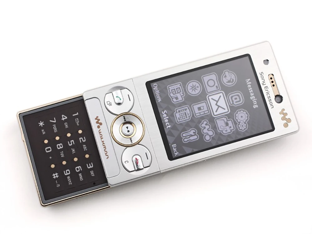 Original Sony Ericsson W715 3G Mobile Phone Unlocked 2.4'' Display WiFi A-GPS Bluetooth FM Radio Slider CellPhone