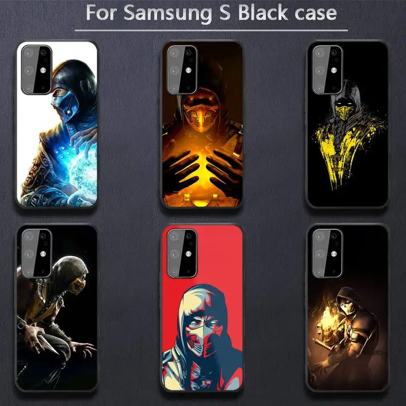 Scorpion Mortal Kombat Phone Case for Samsung S20 plus Ultra S6 S7 edge S8 S9 S10-5G lite 2020 S10E | Мобильные телефоны и