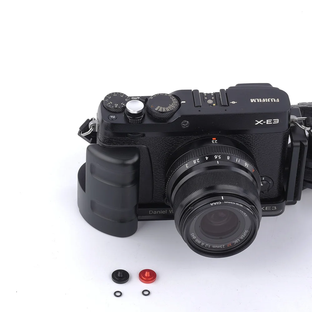 Soft Shutter Release Button Concave for Fujifilm XE4 XE3 XT30/20/10 X-T3/2/1 X-Pro3/2/1 X100T X100V X100F Camera