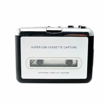 

Cassette Player USB Cassette to MP3 Converter Capture Audio Music Player Convert music on tape to Computer Laptop