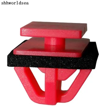 

Shhworldsea 100pcs Free Shipping POM Red Rocker Panel Retainer Fastener Clip For Kia 87756-3E500