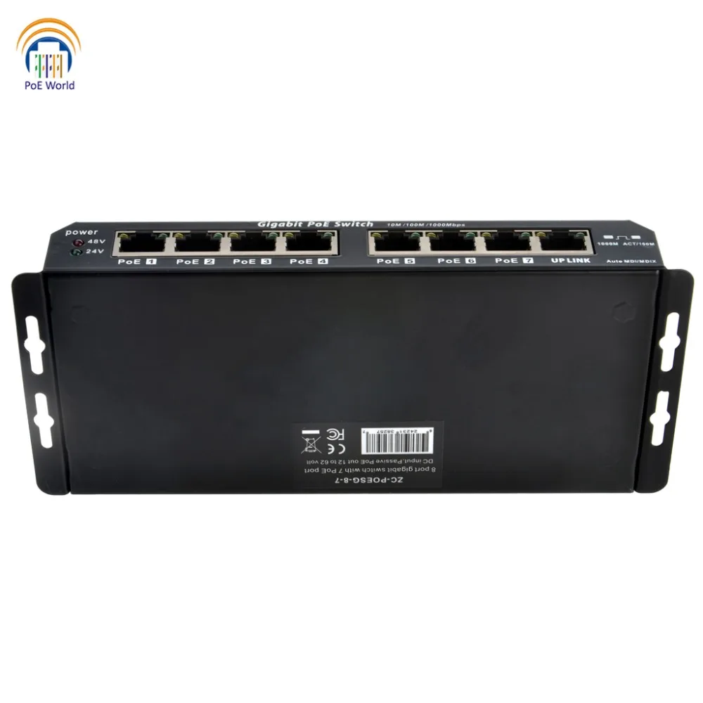 4-7 poe Gigabit switch