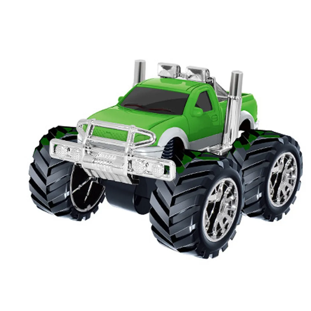 Inertia Four-Wheel Drive Off-Road Vehicle Mini Construction Vehicle Simulation Model Toy Baby Car Gifts #B