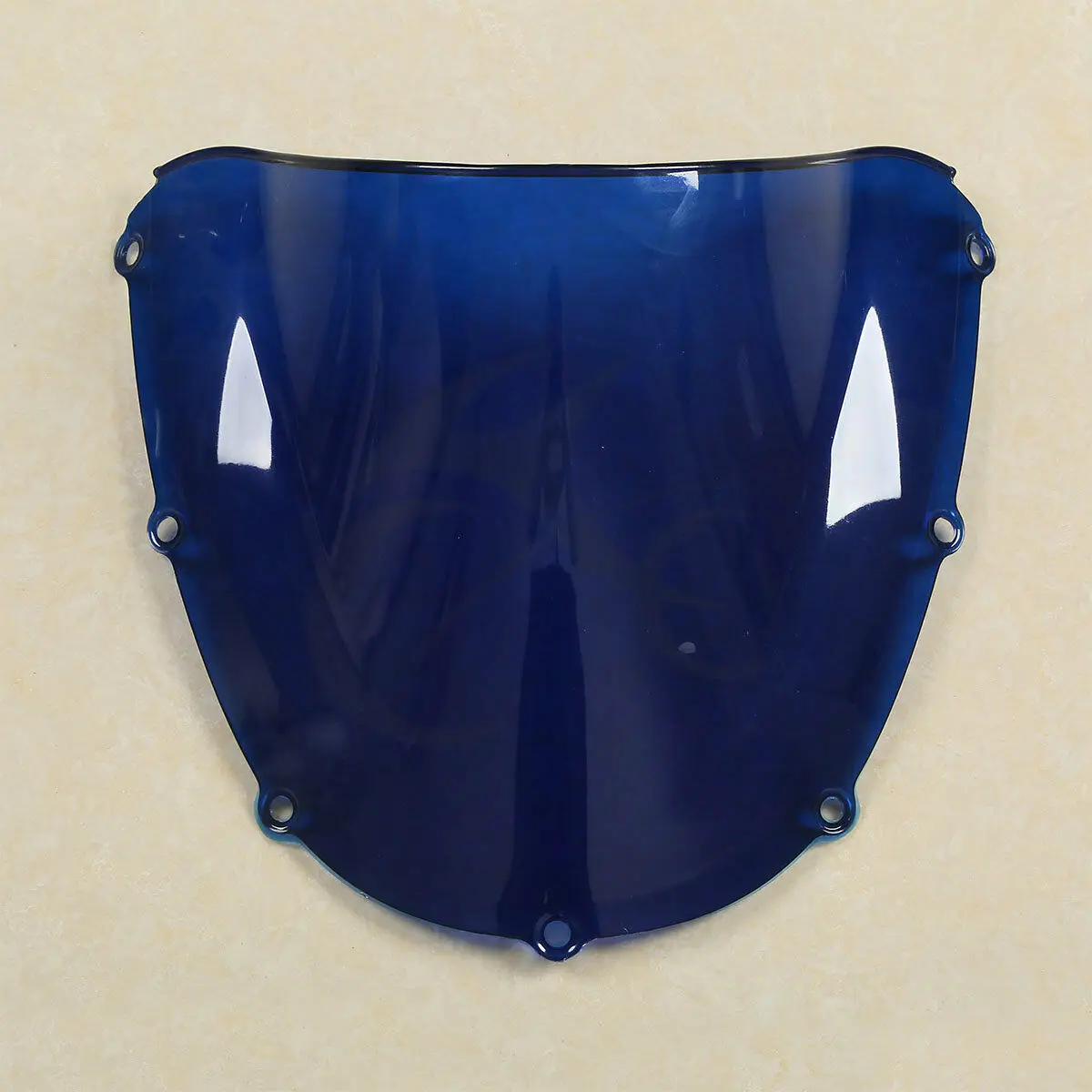 Мотоцикл двойной пузырь лобовое стекло для HONDA CBR 900 RR CBR954 2002-2003 черный/синий/прозрачный/хром