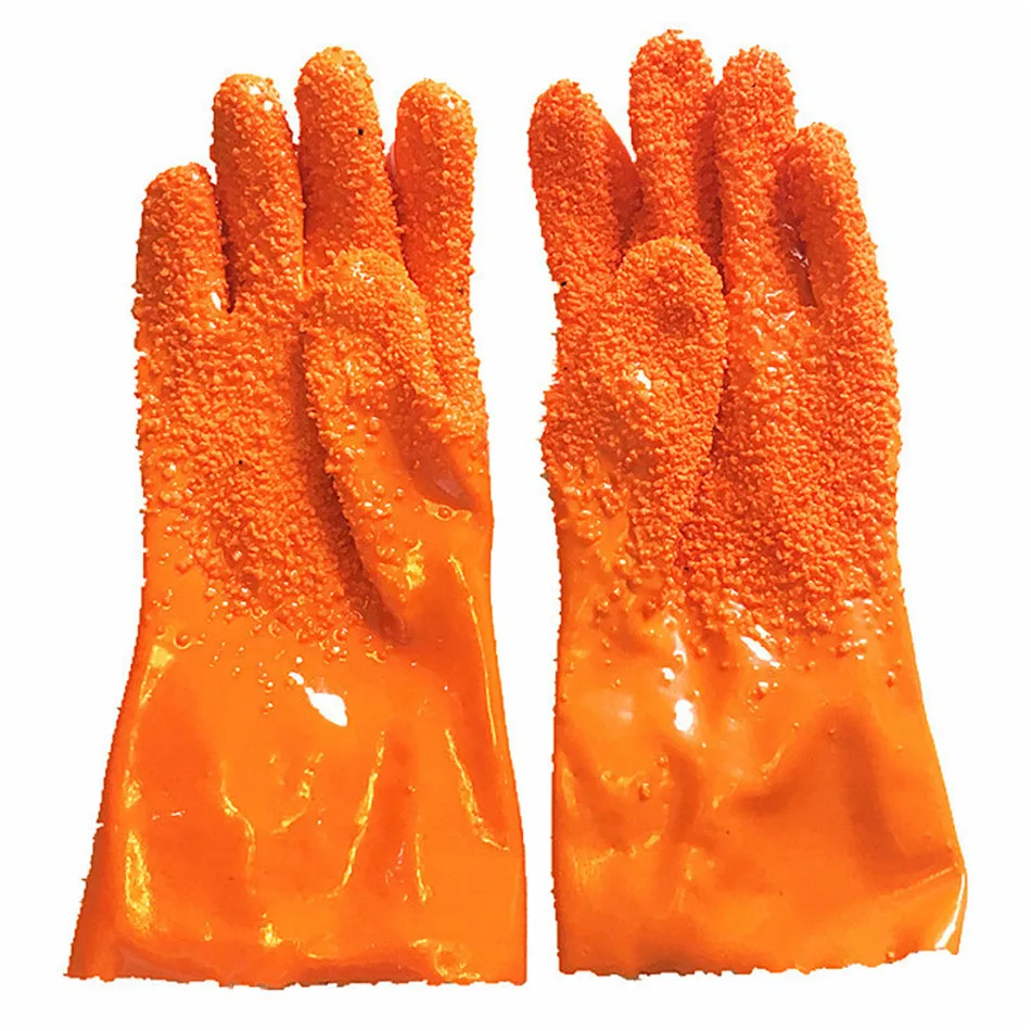 2Pcs/ Pair Creative Peeled Potato Cleaning Gloves Kitchen Vegetable Rub Fruits Skin Scraping Fish Scale Non-slip Household Glove