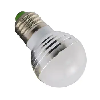 

3W RGB Light Bulb E27 Colorful Remote Control LED Night Light Room Decor Bulb