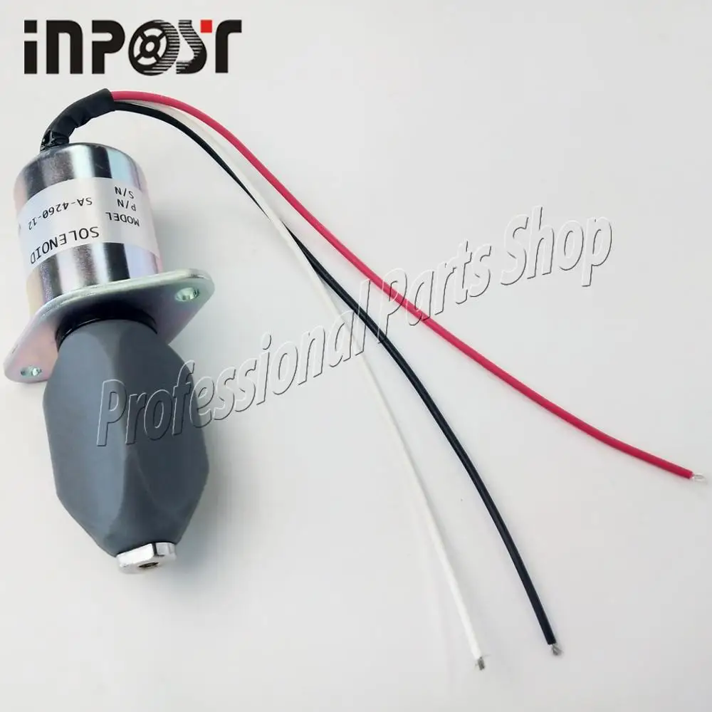 SA-4260-12 12V Shut Off Stop Solenoid Valve For Kubota Engine SA-4260 |