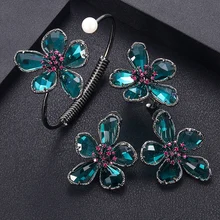 Jankelly, горячая Распродажа, африканские 3 шт., Свадебные Ювелирные наборы, новая мода, Дубай, набор украшений для женщин, свадебные вечерние аксессуары, дизайн