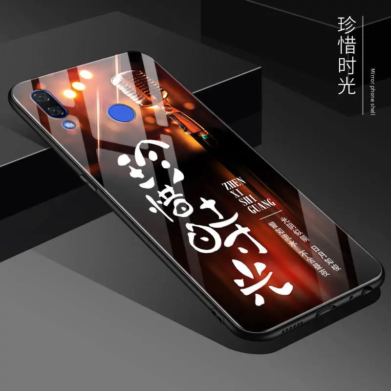 G Howanni, цветной чехол из закаленного стекла для Meizu Note 9, чехол, 6,2 дюймов, задняя крышка для Meizu Note 9, чехол, оболочка, сумка для телефона, Капа - Цвет: G