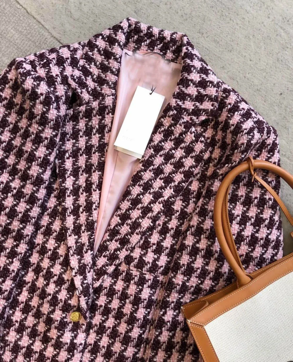2019FW Новинка осени женское клетчатое теплая куртка пальто повседневная верхняя одежда для детей куртка на женскую одежду 2 цвета rmsx 10,18