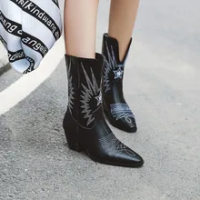 Женские сапоги до середины икры; сапоги-гладиаторы на среднем каблуке; женская обувь; chaussures femme zapatos mujer sapato; сапоги-гладиаторы из искусственной кожи; HP2503