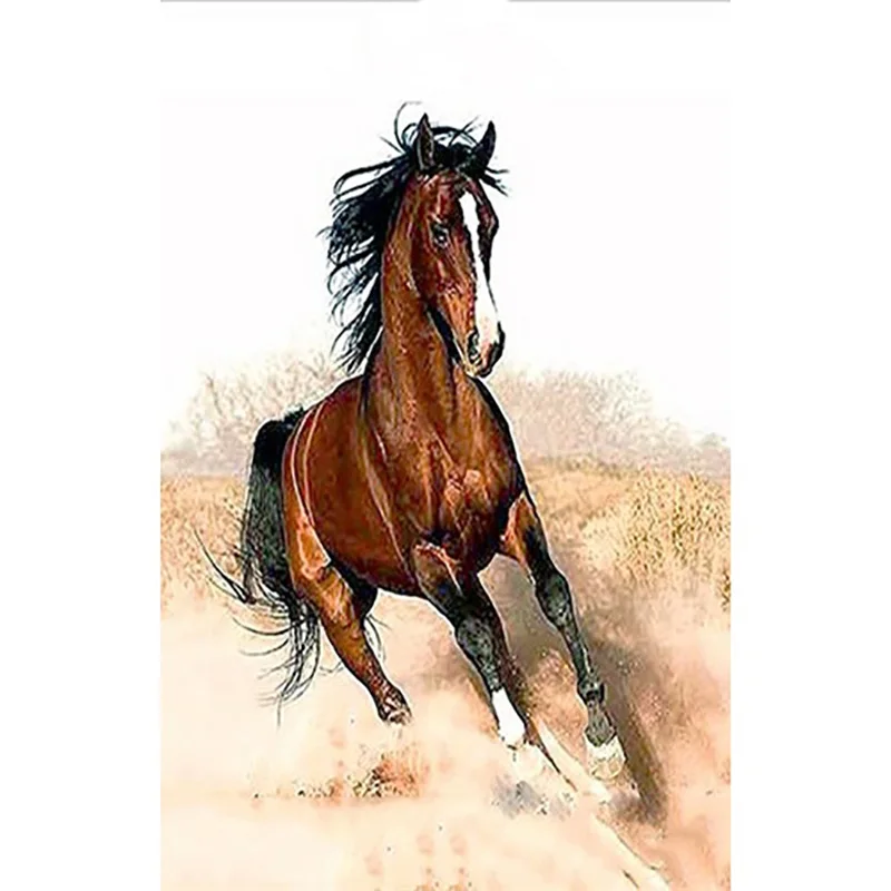 DIY краски по номерам Lienzo Pintura por Numero картины по номерам Pintar por Numeros лошадь пронумерованные картины - Цвет: paint by numbers12