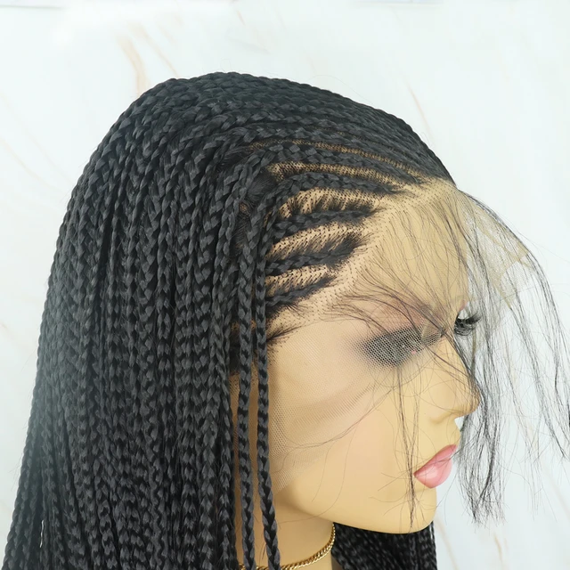 Middle Part French Curl Box Braids 26″ - Outre