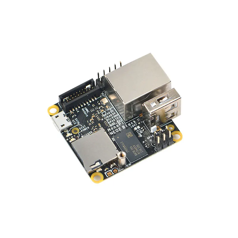 NanoPi NEO2 Black Allwinner H5  ,  ھ 64 Ʈ A53 ⰡƮ Ʈũ